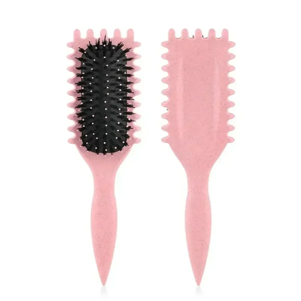 Women's Hair Comb Hollow Shaped Curly Hair Comb Scalp Massage And Anti-static Fluffy Hair Brush Hairstyle Tools Multi Functional 5