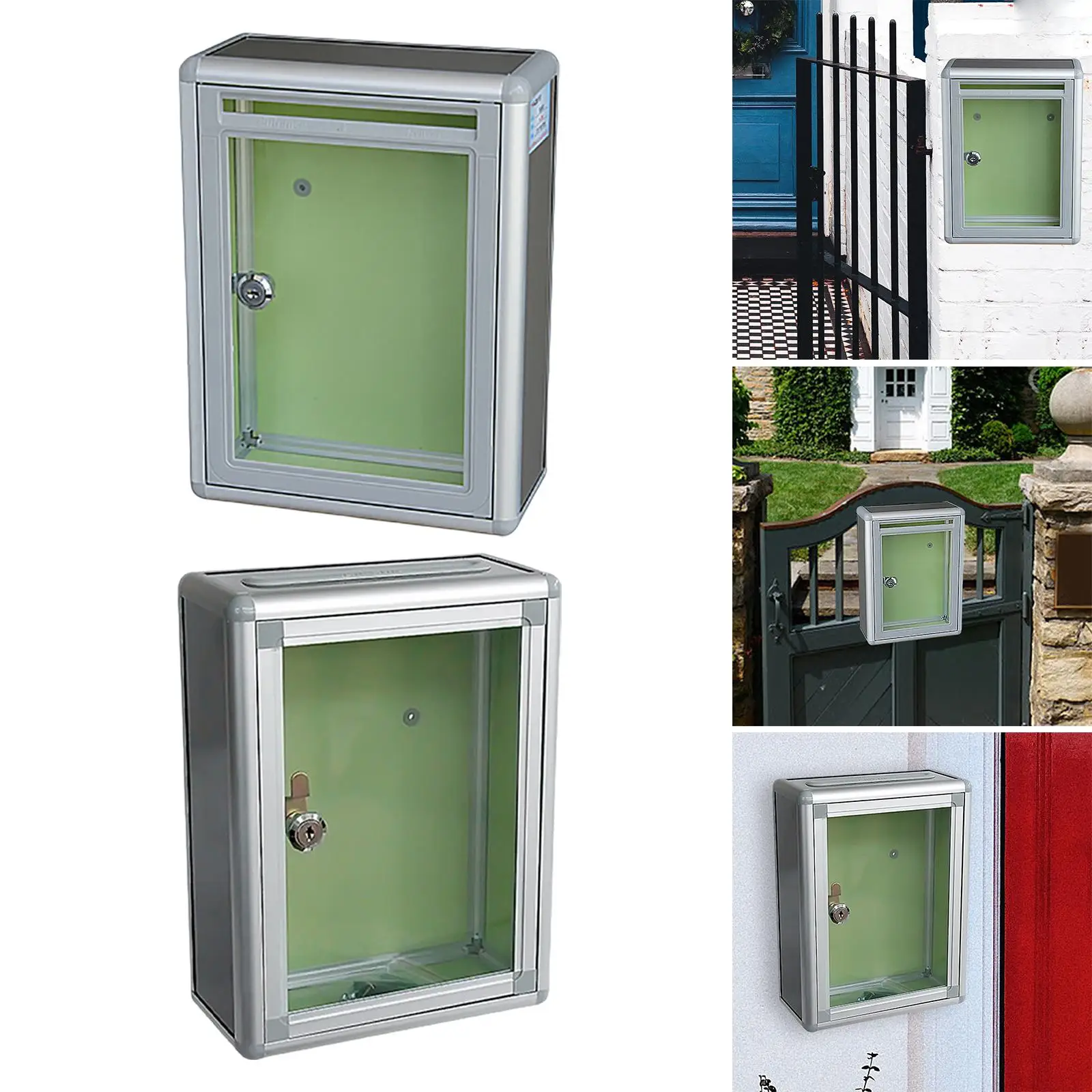 Collection Box for Donations And Suggestions Wall Mounted for Business And Home