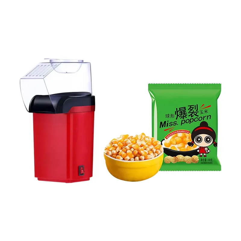 Popcorn Popper Popcorn machine electric household appliance machine 220V home kitchen fully automatic popcorn mini popcorn