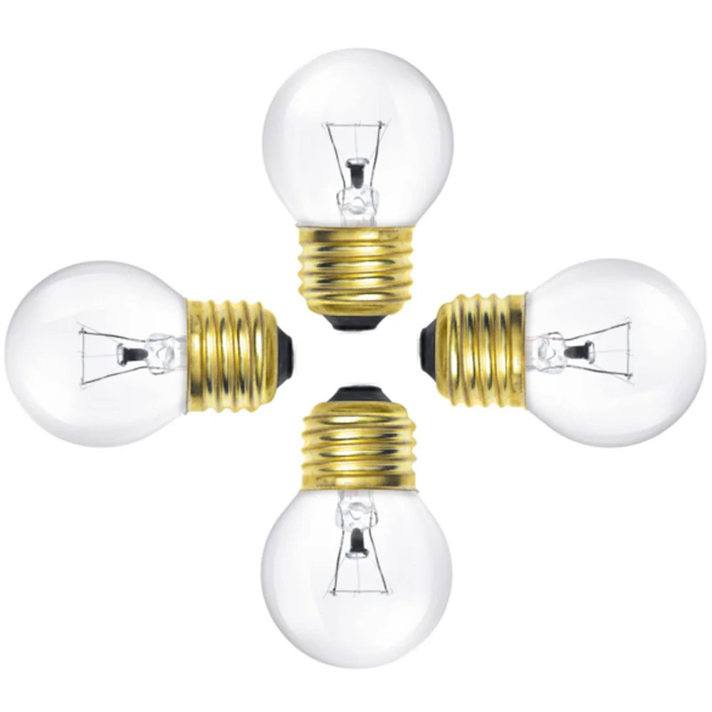 Ampoules de rechange d'origine pour lampe à lave, base intermédiaire, E17  S11, 14.5 pouces, 20