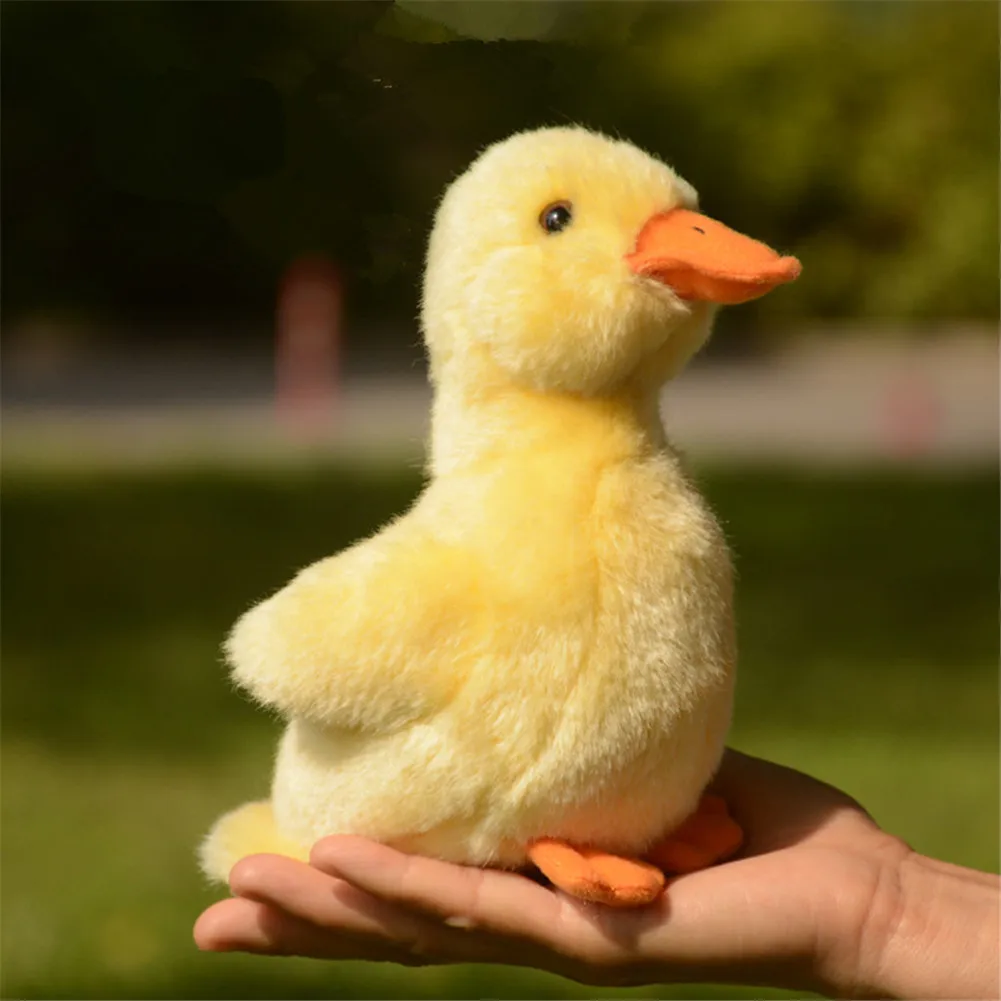 

Cute Chick Cub Doll Simulation Lovely Yellow Baby Chicken Duckling Likelife Animals Mini Stuffed Plush Toy Kids Christmas Gifts