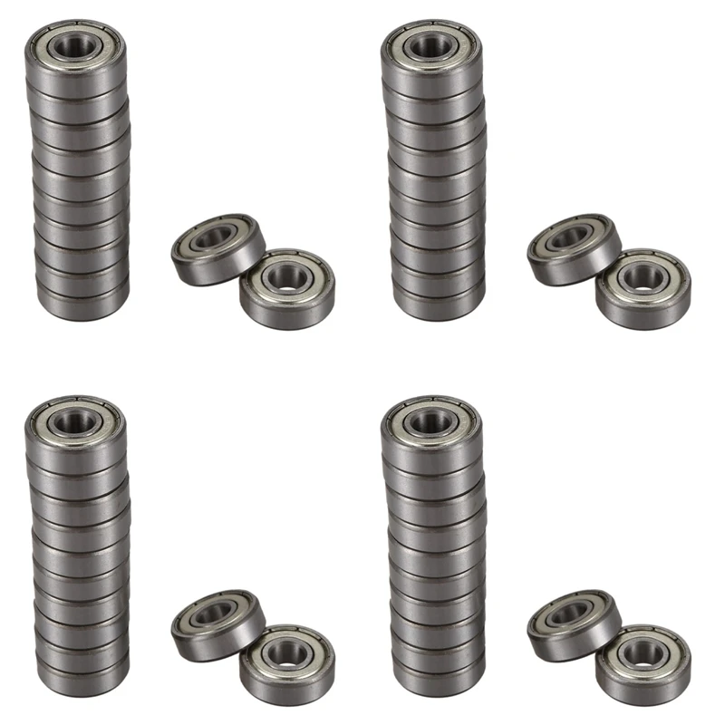 

48 Pcs 608Z 22Mm X 8Mm X 7Mm Single Row Deep Groove Ball Bearing