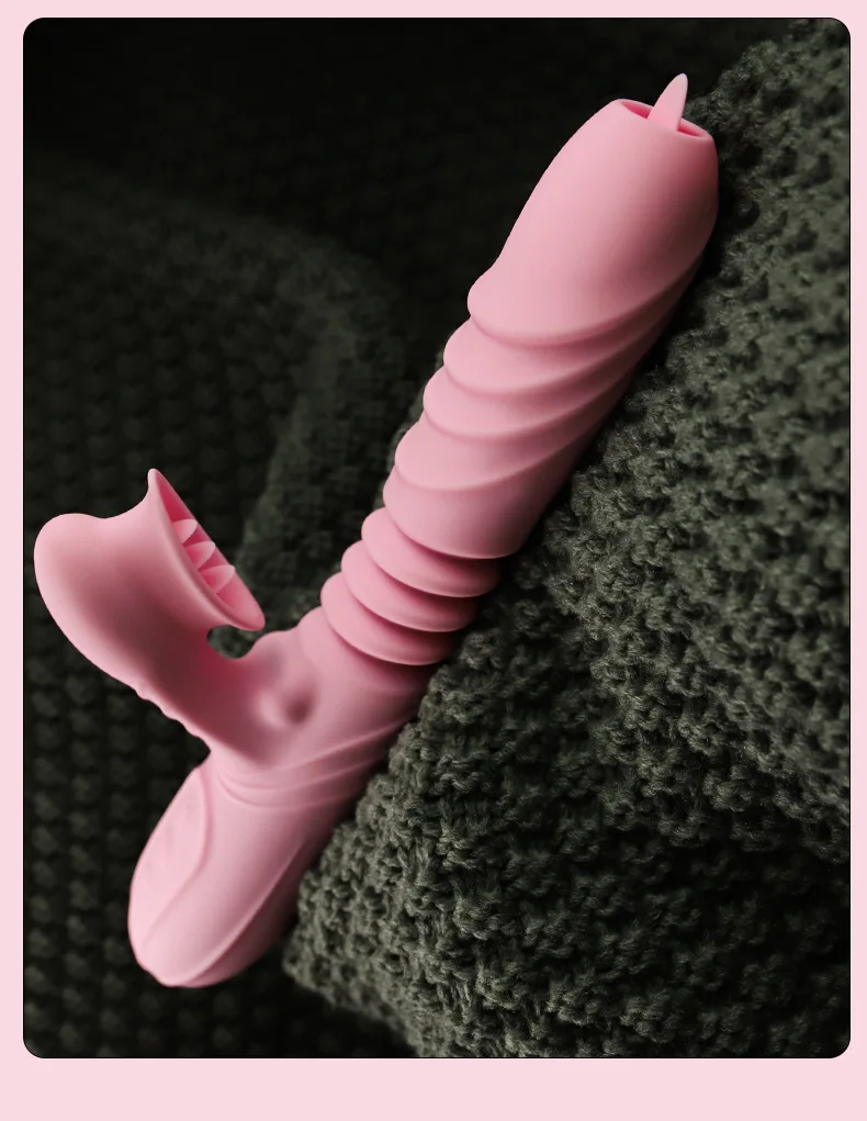 G-spot Vibrator With Tongue Simulation And Variable Frequencies_voghion.com