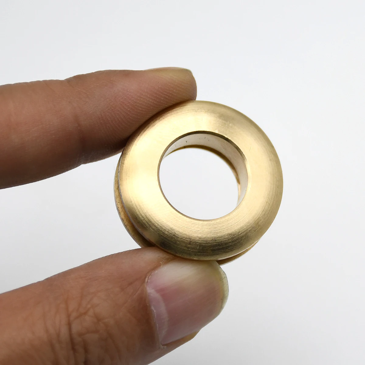 Screw Back Eyelets 2pcs Solid Brass Screw Back Eyelets with Washer for Leather Craft