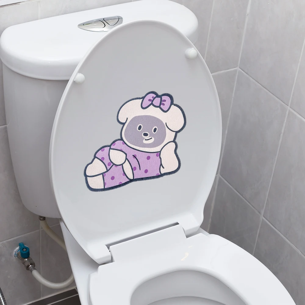 5/1Pcs Toilet Deodorant Stickers Self-Adhesive Odor Removal Sticker Fragrant Toilet Stickers Home Decorative Wallpaper Posters