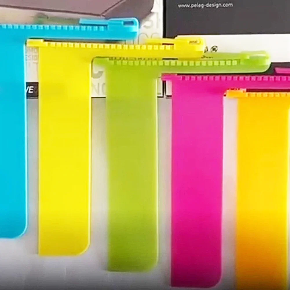 1Pc Creative Zipper Bookmark Kids Funny Reading Book Folder Page Clip Cute Book Mark Novelty Stationery Gift For Boys Girls metal bookmark bookmark page holder bookmarks stationery supplies bookmark holder