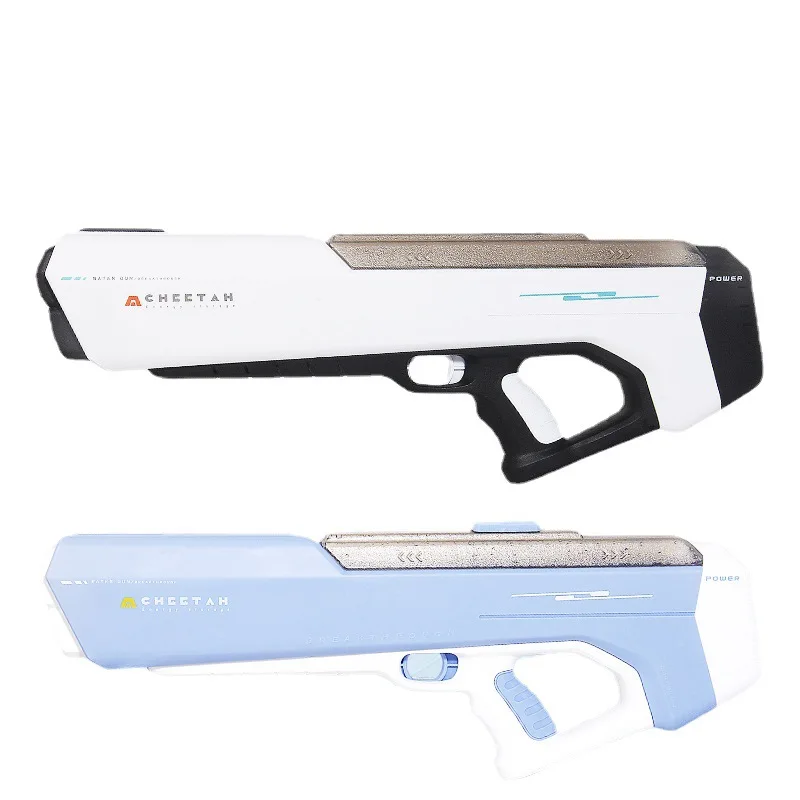 1000ML Super Electric Water Gun Beach Pool Toys, US Children Boys Girls Squirt Guns, Summer Outdoor Shooting Play Launcher Gifts 2