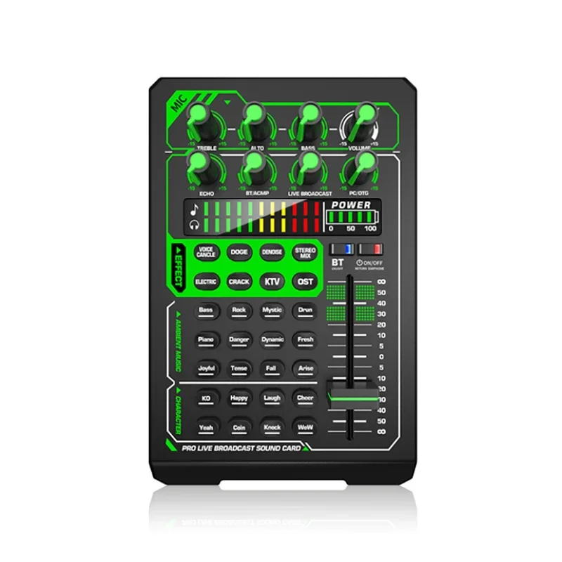 

Special sound card live sound card network chat recording K song mixing outdoor live sound card