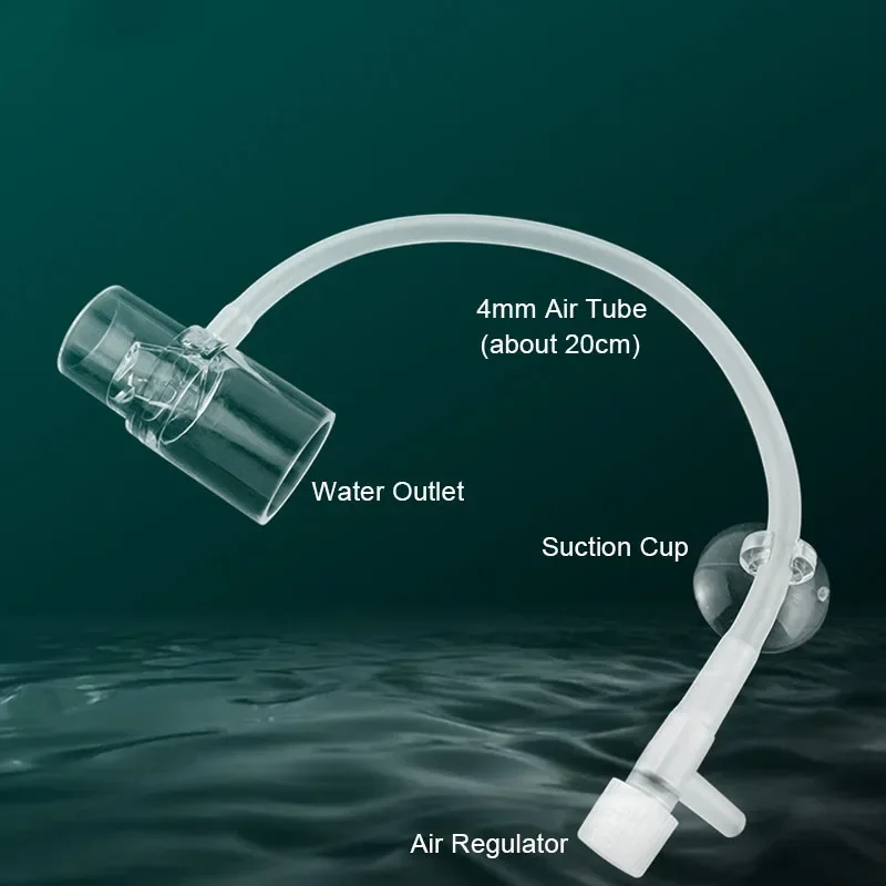 Acrylic Aquarium Fish Tank Water Pump Filter Water Outlet Nozzle Increasing Oxygen Air aquarium air pump aquarium water filter Aquarium Accessories