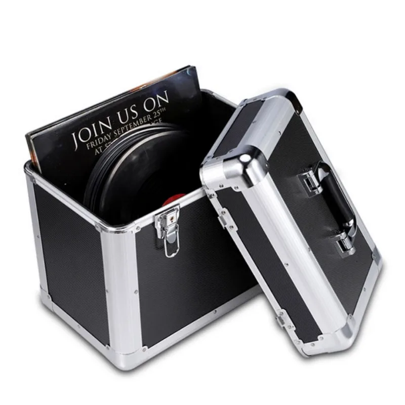 Hard Shell Aluminum CD and DVD Record Storage Case, Box Tool Case, Low Price 2