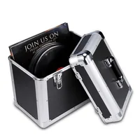 Hard Shell Aluminum CD and DVD Record Storage Case, Box Tool Case, Low Price 2