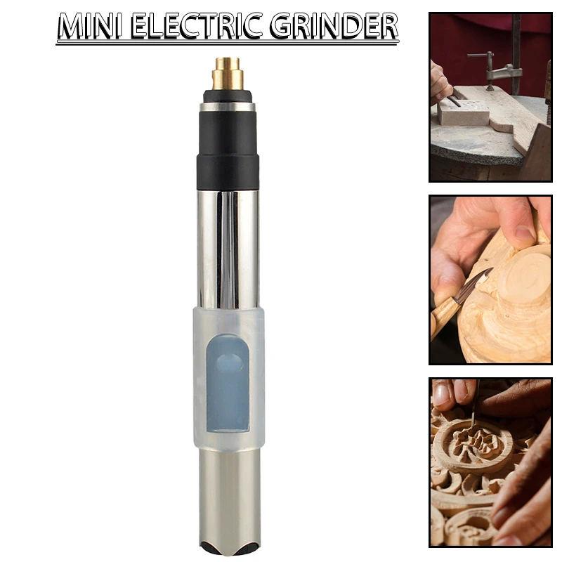 

New USB Rechargeable Electric Drill Small Hand-held Wood Carving Jade Polishing Engraving Tools Abrasive Grinding Rotary Set