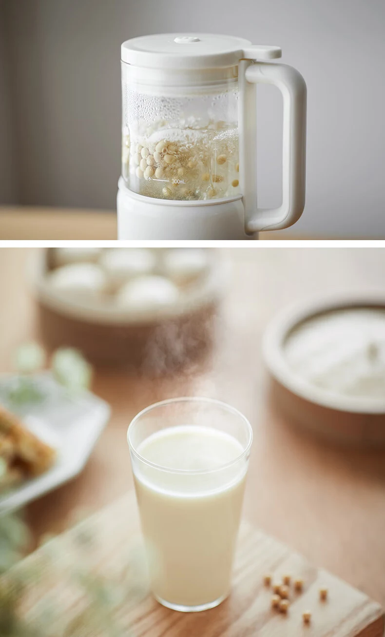 Description Picture 5 of itemOlayks Soybean Milk Machine Electric Juicer Blender Mini Soy Milk Maker Wall Breaking Machine Kitchen Appliances 220V