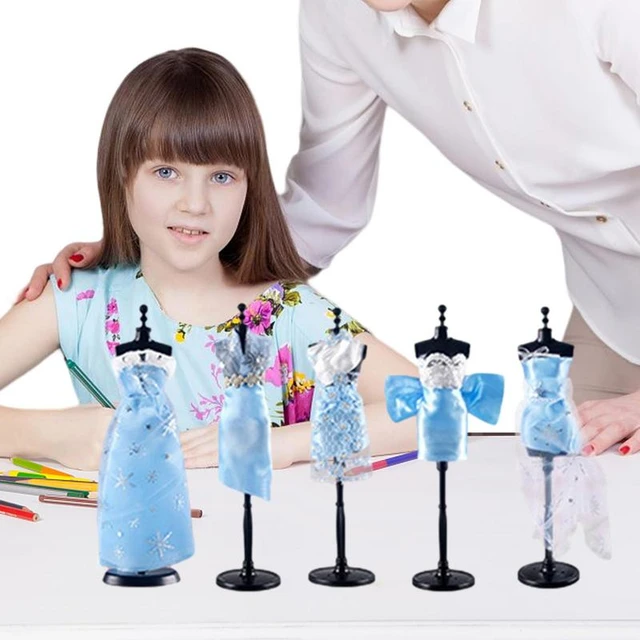 Girls Fashion Design Kids Sewing Craft Kit Creative Crafts Toys For Girls  To Stimulate Imagination DIY Arts And Crafts For Teen - AliExpress