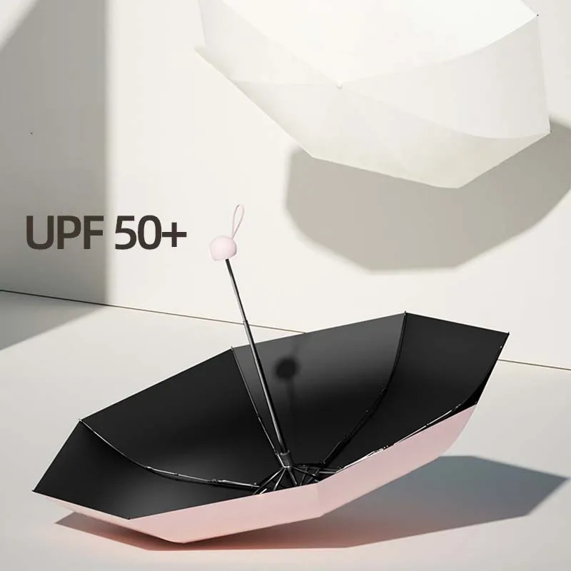 8 bones automatic umbrella men's umbrella women's rain and shine sunshade sunscreen sunscreen UV protection