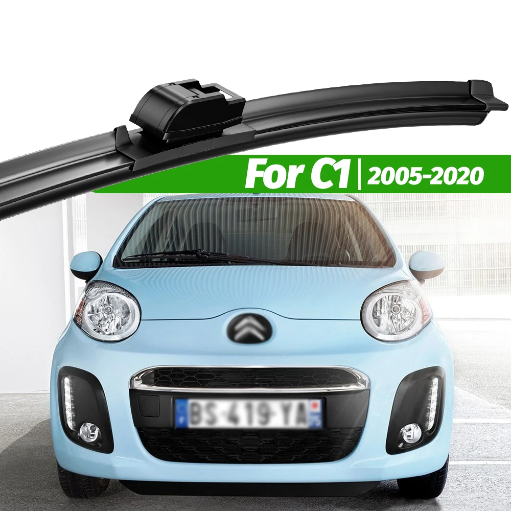 

For Citroen C1 2005-2020 1pcs Front Windshield Wiper Blades 2006 2009 2011 2013 2014 2018 2019 Windscreen Window Accessories