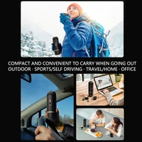 ICafilas ME2218 Mini 2-in-1 Italian Capsule Coffee Machine Fully Automatic Heating and Grinding Portable Outdoor Sports Tour 2