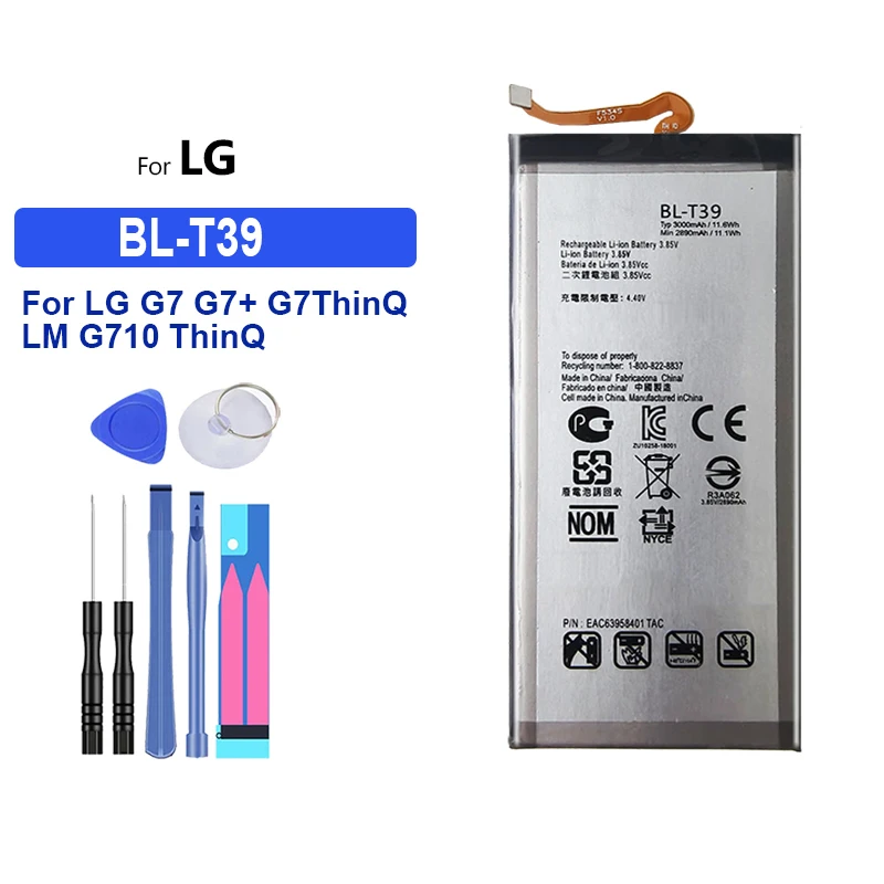 BATTERIA COMPATIBILE CON LG BL-T39 Q7 G7 THINQ PLUS FIT BLT39 - Foto 3