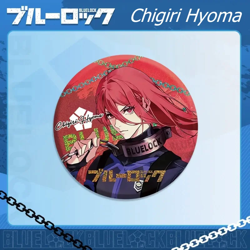 Anime Blue Lock Badge Isagi Yoichi,Mikage Reo,Barou Shouei,Shidou