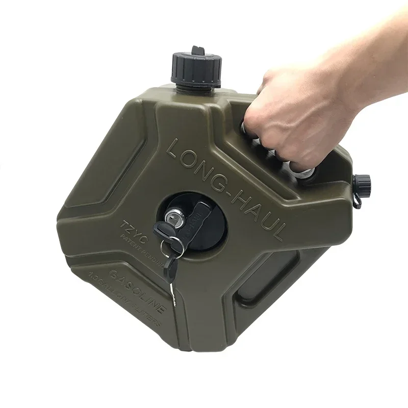 Motorcycle Accessories Fuel Tank Petrol Cans Barrels Can Gas Spare Container Anti-static Jerry Can Fuel Tank 5L