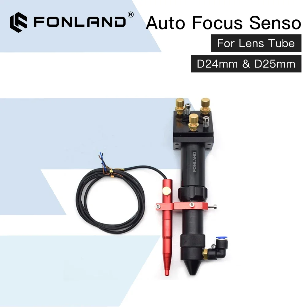 Fonland auto focus sensor Z-Axis for automatic motorized up down table CO2 laser engraving cutting machine laser machine spare parts
