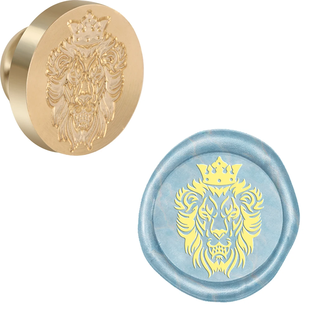 Timbro Sigillo Cera Save The Date | Testa Ottone 25mm | Manico Legno | Per Matrimoni - Foto 3