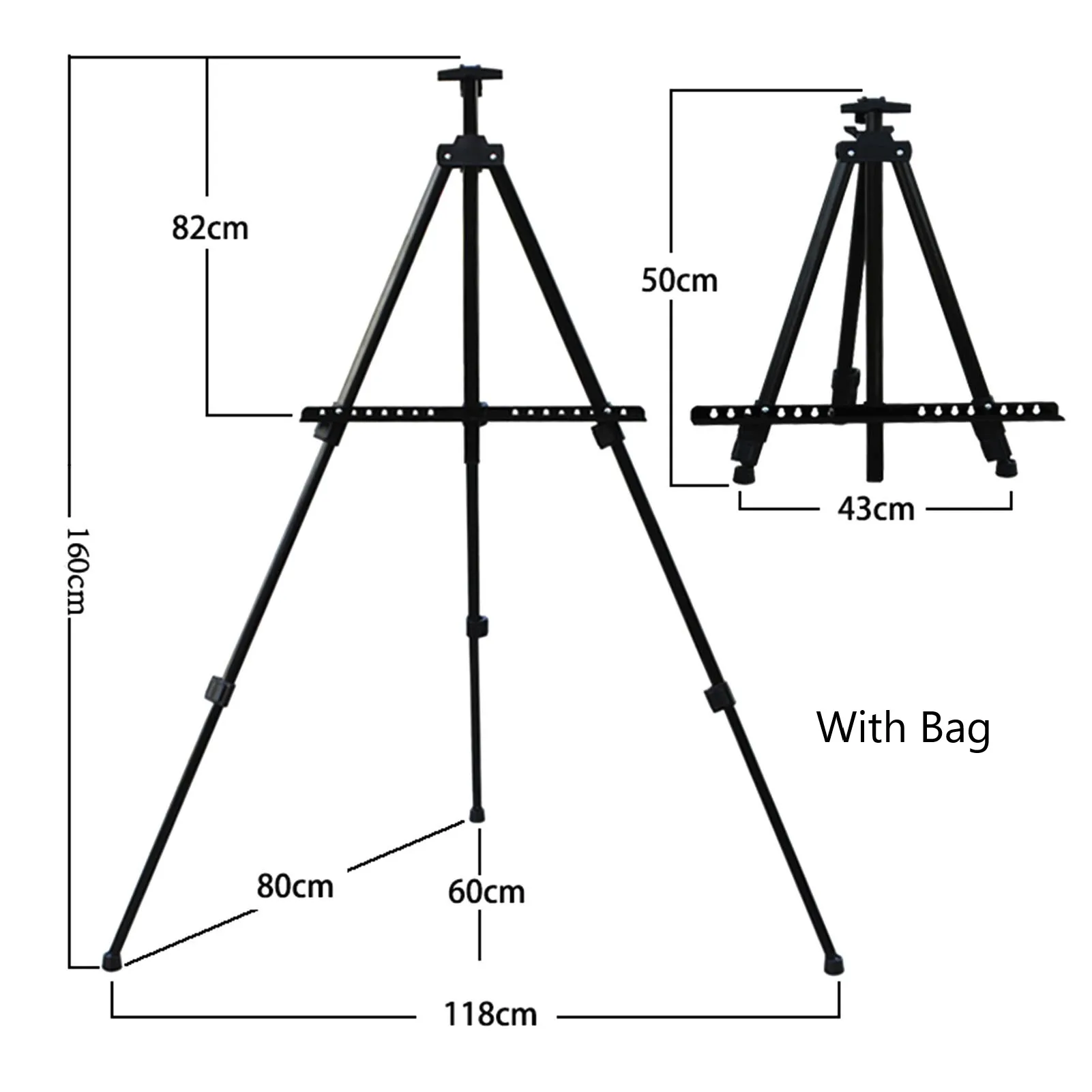Tripod display easel stand art drawing easels painting art easel holder for photo frame boards wood board canvas posters sketch easel wooden easel wood table easel
