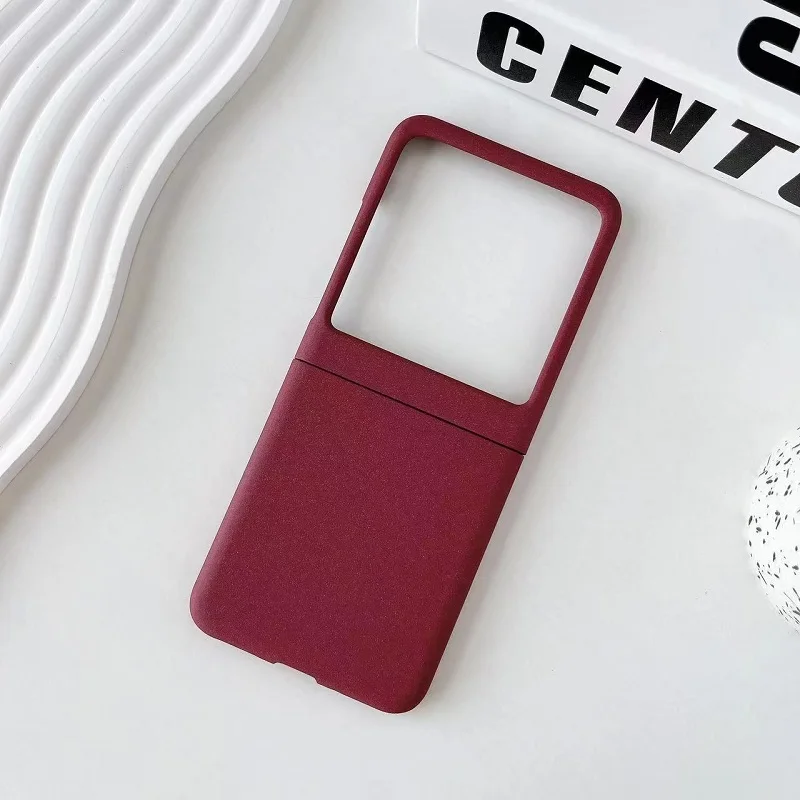 Slim Matte Hard Back Folding Protective Case - Enhanced Durability and Style