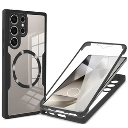 360° Full Cover Screen Protection Case with MagSafe Compatibility - A16 5G - A16 4G (Black)