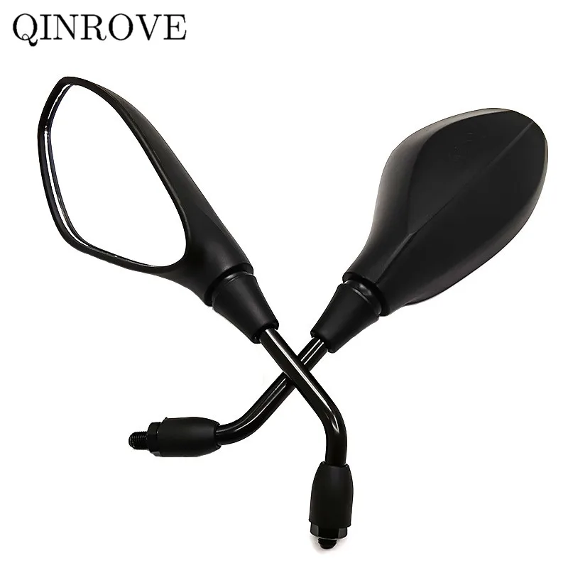 

8/10MM Universal Motorcycle Rear View Mirrors ABS Scooter Mirror For kawasaki Z900 Z800 Z1000 Z250 KLX Versys 650 1000 ER6N ER6F
