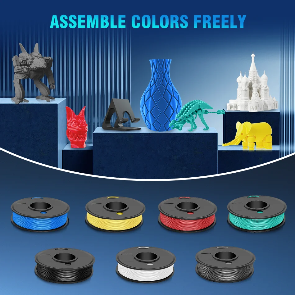 CoLiDo PLA Pro Filament 250g 1.75mm 3D Filament PLA Plus For FDM 3D Printer Printing Materials 1pcs/pack 3D Printer Filaments 3D Pen Filament