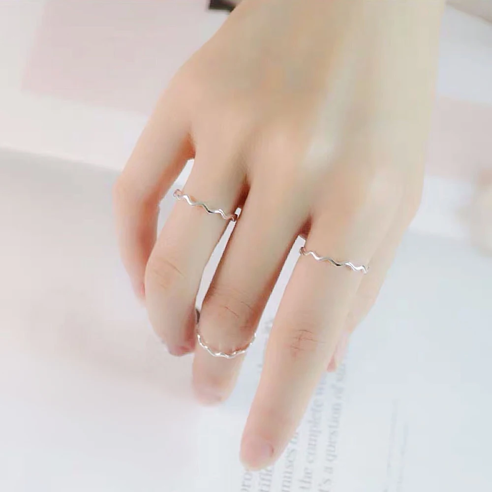 925 Sterling Silver Finger Rings Wedding silver rings silver ring wedding rings