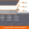 Underbed Storage Organizer Bag Foldable Quilt Bag Wardrobe Clothes Storage Box Dustproof Clothes Organizers Large Capacity Bags 6