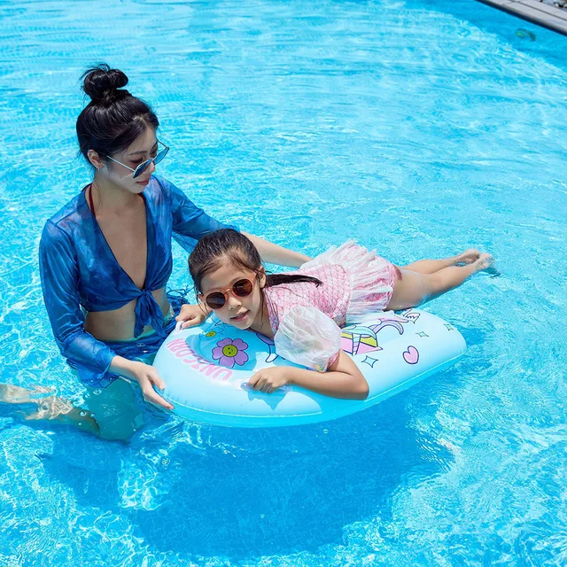 Rooxin Swim Tube Water Hammock Swim Accessory Inflatable Pool Float For Summer Water Sports Swimming Circle Swim Float 6