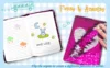Sequin Secret Diary for Girls, 8.5x5.5 Inches 160 Lined Pages Different Design Reversible Sequin Kids Journal for Teenages 2