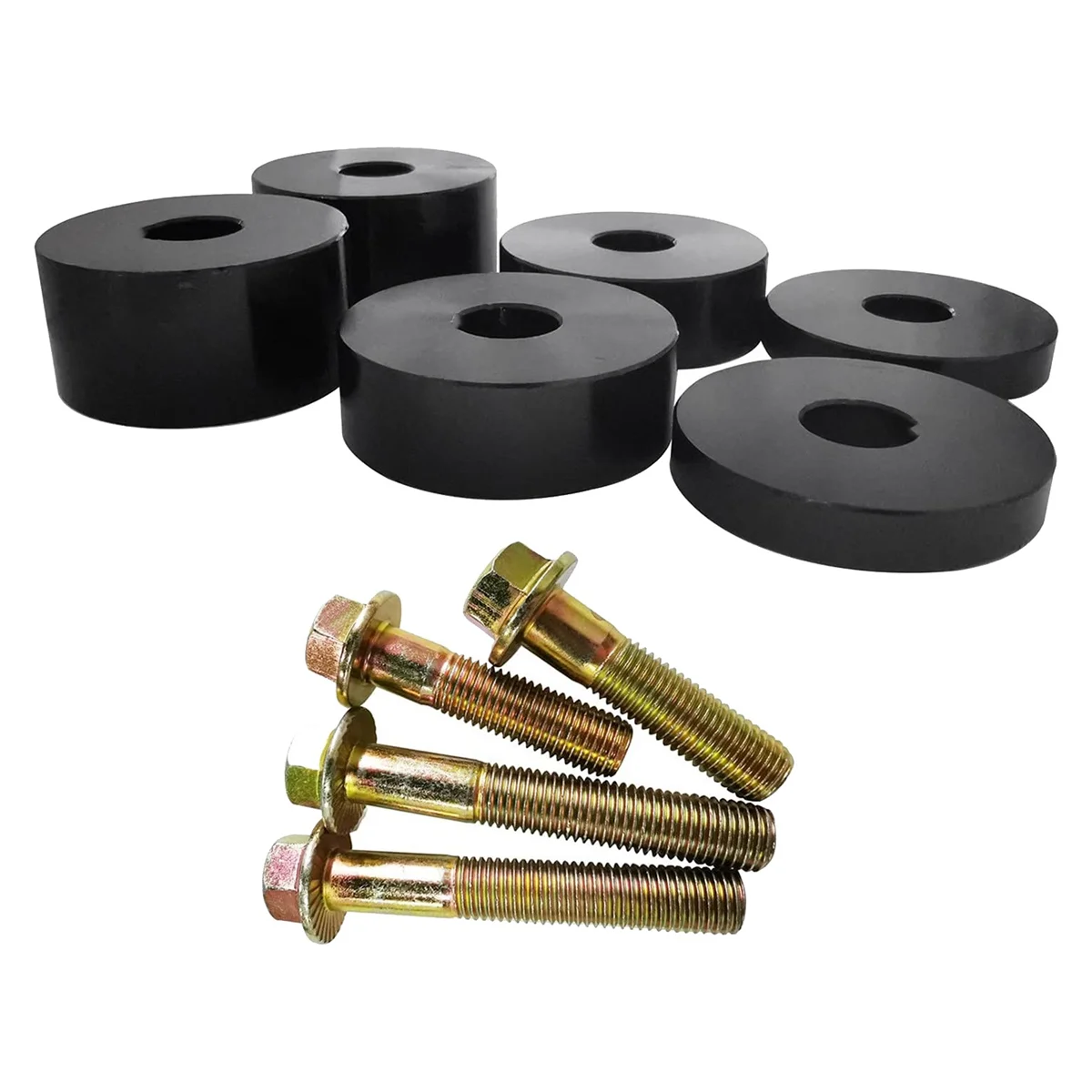 

Регулируемый передний распорный подъемник для 4runner, GX460 от 0,25 дюйма до 1,5 дюйма задний вид переднего откидного комплекта