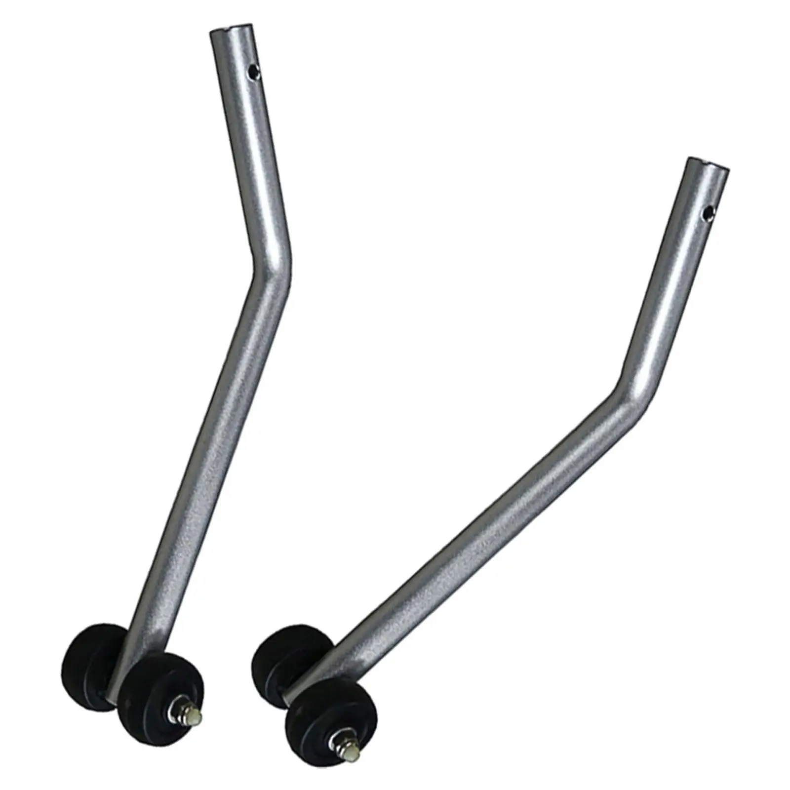 2 Pieces Wheelchairs Anti Rollovers Reverse Wheel Aluminum Alloy Universal Wheelchairs Stabilizer Wheels for Elderly Patient 3