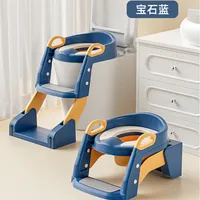 Upgraded Portable Toilet Seat Children's Pot Foldable Potty Training Seat Step Stool Portable Potty Child Pot Bebe Toilett 1
