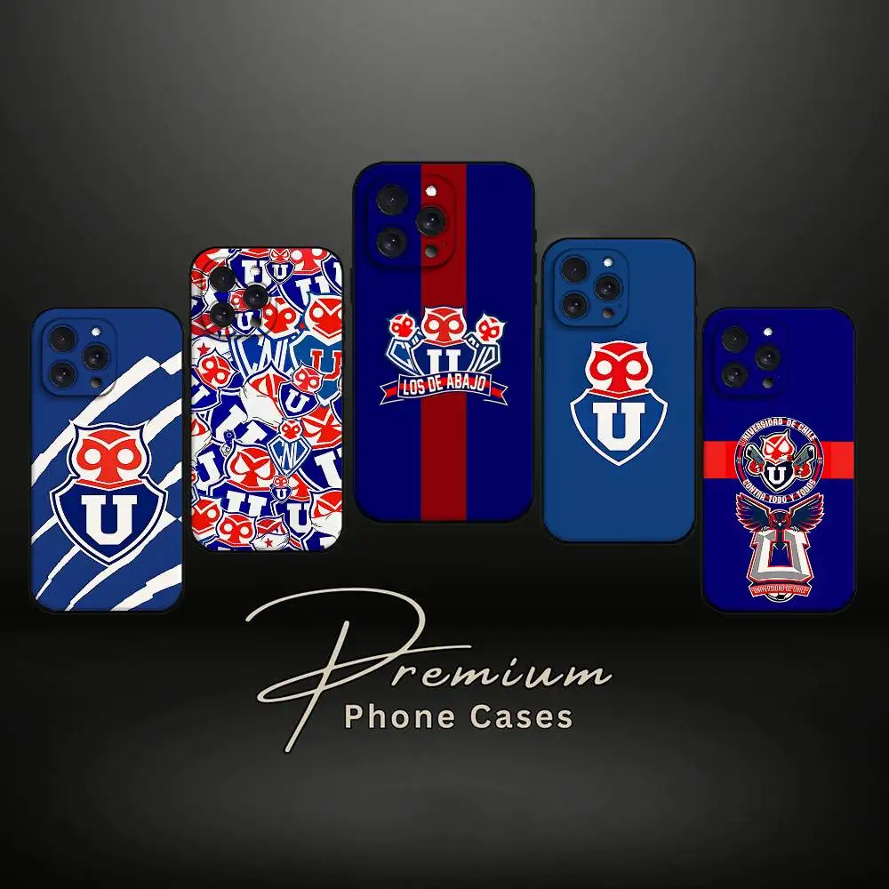 Enhanced Shockproof Matte Phone Case - Cool Design for University of Chile Fans