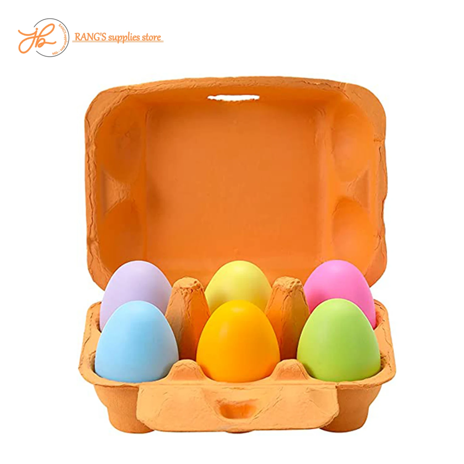 10Pcs Colored Egg Cartons, Natural Pulp Paper Egg Cartons 6 Count for Eggs  Reusable, Easter Egg Container Gifts Box Packaging - AliExpress