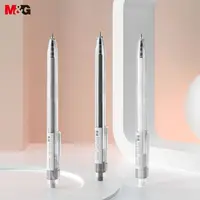 M&G 12 Pcs Gel Pen Press Signature Pen Original Series Full Tip Gel Pens 0.5mm Black 1