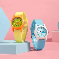 Nouveaux garçons filles montre 30M étanche Quartz enfants montre bleu rose numérique enfants Sport montres réveils cadeaux 2