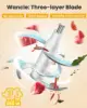 Wancle Electric Meat Grinder Kitchen Chopper Stainless Steel Blade Vegetable Garlic Crusher Household Food Processor Blender 3