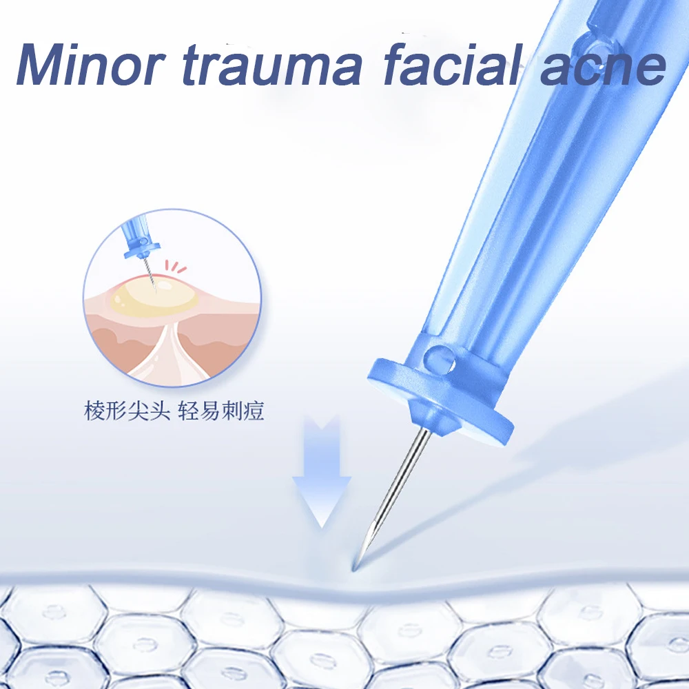 Blackhead Remover Acne Needle Tool Disposable Acne Needles Fat Grain Beauty Skin Care Tool Blackhead Remover Black HeadTools