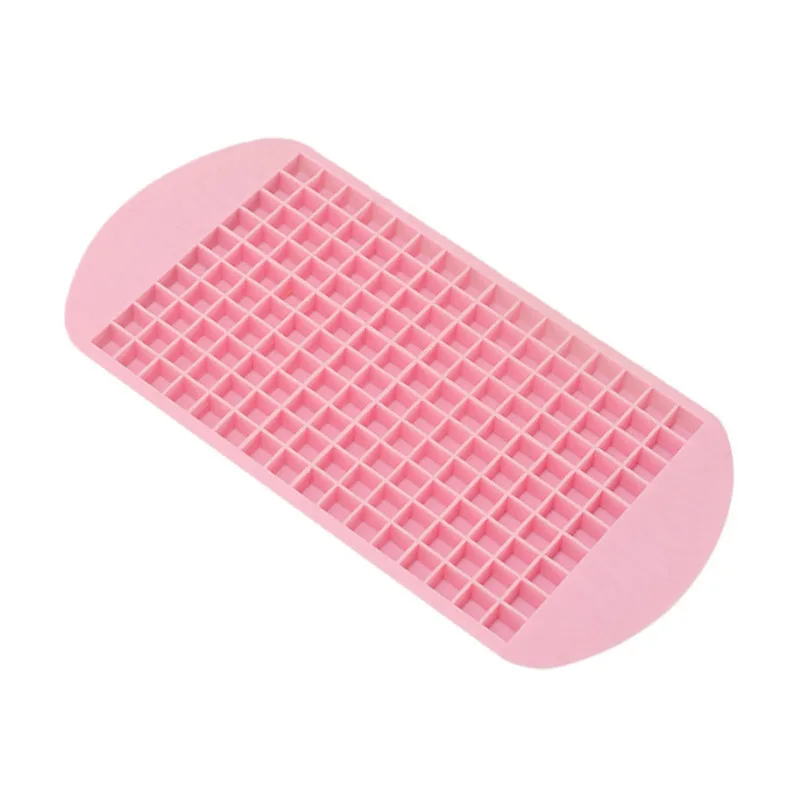 Tabanzhe 2Pcs Silicone Ice Cube Mould Tool,160 Grids Square Ice Cube Trays, Reusable Food-Grade Ice Cube Making Tool For Whiskey Cocktail Milk Juice Chocolate