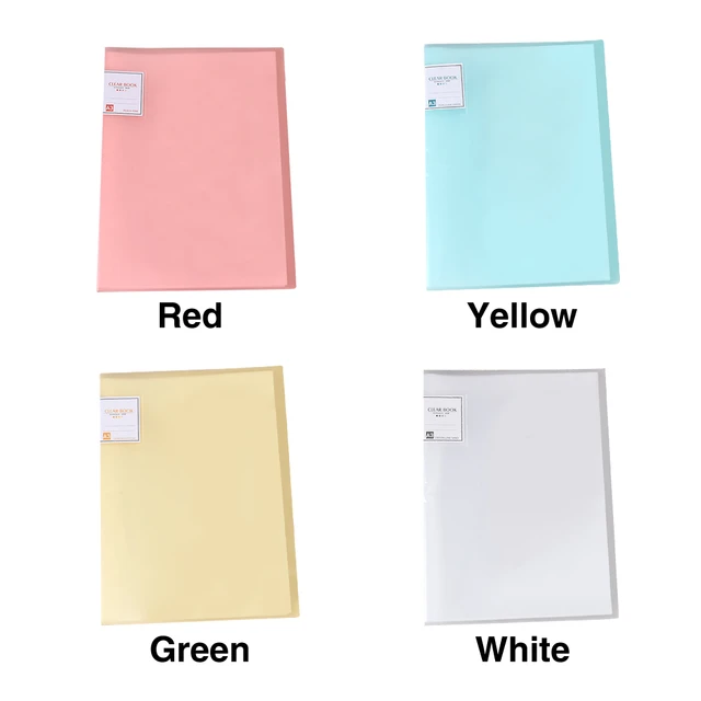 Painting Storage Book A3 Presentation Book Folder Portable Poster Binder 40  Pockets Sleeves Display Storage Protect Folder For - AliExpress