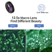 Experience 2 in 1 Phone Camera Lens kit 0.45x Wide Angle 12.5x Macro Lens HD Camera Lenes for iphone ios Android Smartphones - Image 6