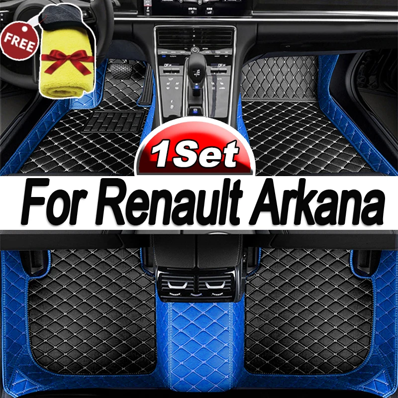 

Автомобильные коврики для Renault Arkana Samsung XM3 2020 2021 2022 2023, водонепроницаемые коврики на 5 мест, автомобильные коврики, полный комплект, коврик, автомобильные аксессуары