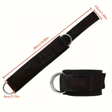 6-teiliges Bein-Widerstandsband-Set für Hüftkrafttraining, Laufen, Fitness, Knöchel-Widerstandsband, Yoga, Gesäßtraining, elastische Fitnessbänder für Krafttraining, Drei-Röhren-Beintraining-Widerstandsband, Bein-Widerstandsband – Detail 4