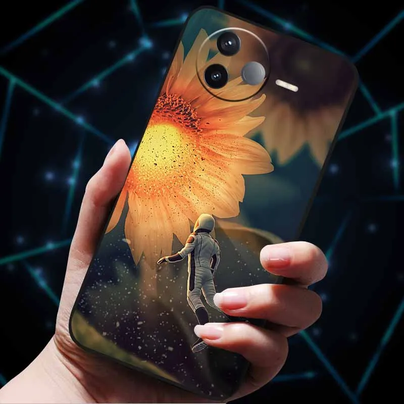 Cartoon Painted Soft Silicon Phone Case - TPU Protective Cover